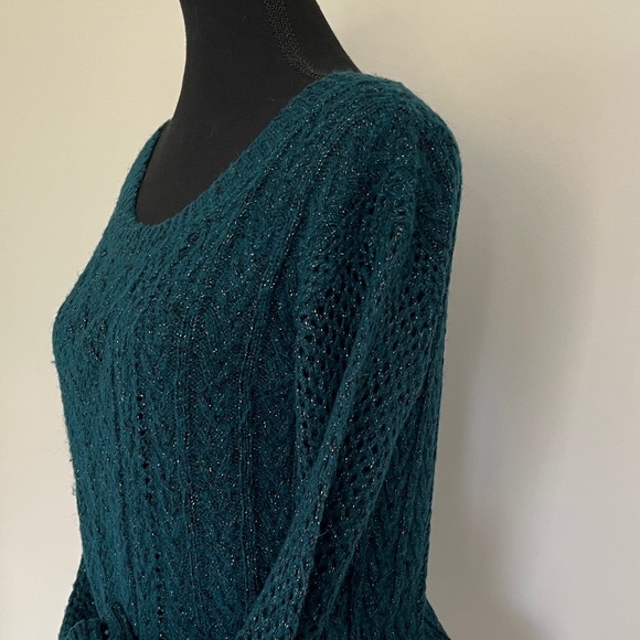 Vintage Armani Exchange Sweater - Green. Size XS-S - Picture 9 of 14